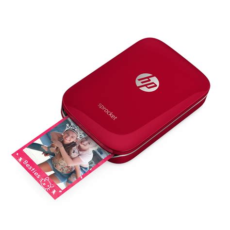 NEW HP Sprocket Portable Printer Red - FREE DELIVERY - RRP £119 - BNIB | eBay