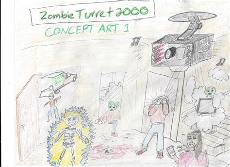 ZOMBIE CONCEPT ART 1 | zombieturret2000