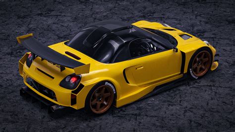 ArtStation - Toyota MR-S Spyder GT Full Wide Bodykit Custom Design, Brian Kim in 2021 | Toyota ...