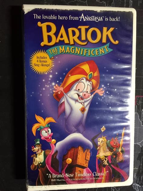 BARTOK THE MAGNIFICENT VHS 1999 20th Century Fox Anastasia, 57% OFF