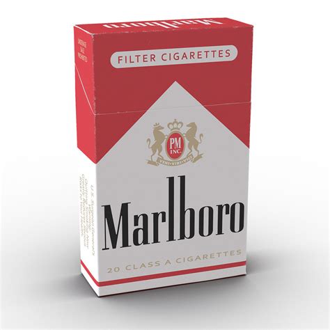 3ds closed cigarettes pack marlboro