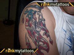 Rebel Flag Grim Reaper Tattoo