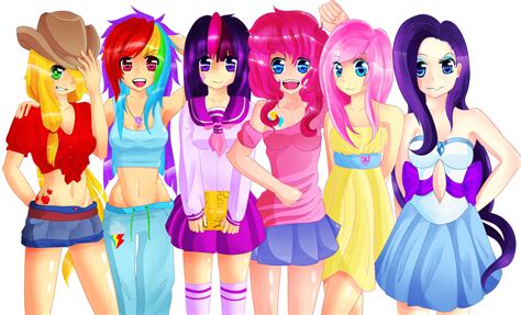 My Little Pony:: FIM Girls! by chatt3rbox on deviantART | My little pony, My little pony ...