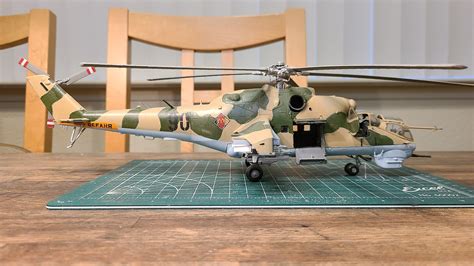 Mi24V Hind E Helicopter -- Plastic Model Helicopter Kit -- 1/48 Scale ...