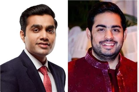 Billionaire heirs, compared: Akash Ambani and Karan Adani, eldest sons of Indian moguls Gautam ...