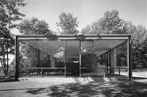 Ezra Stoller - Glass House, Philip Johnson, New Canaan, CT For Sale at ...