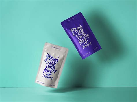 Stand-Up Pouch Packaging Mockup (PSD)