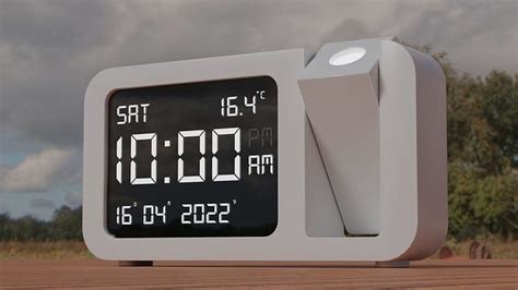 Digital Alarm Clock 3D model | CGTrader