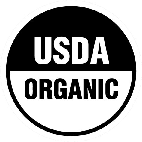 Download Transparent Usda Organic Seal Png - Usda Organic White Logo Png - PNGkit