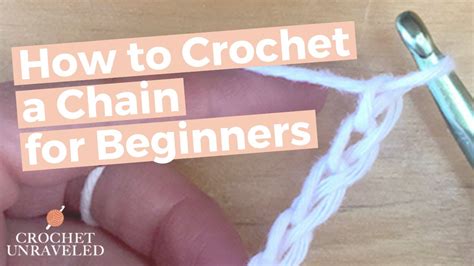 How to Crochet a Chain - Step-by-Step Beginner's Guide to Crocheting ...