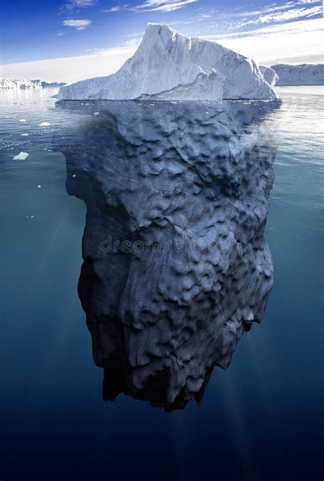 Ice Mountain Underwater