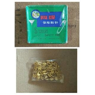 Safety Pin Gold #00 [0.75"] Perdible per Box (12 Gross) | Shopee Philippines