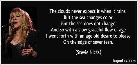 edge of seventeen lyrics | Stevie nicks quotes, Stevie nicks lyrics, Stevie nicks