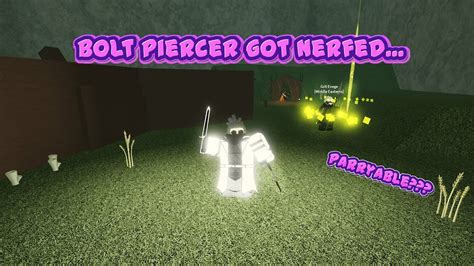 [Deepwoken] BOLT PIERCER GOT NERFED... - YouTube