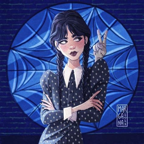 Wednesday | Wednesday addams, Cartoon art styles, Cool drawings