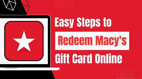 How To Redeem Macy's Gift Card - Use Macy's Gift Card Online ! - YouTube