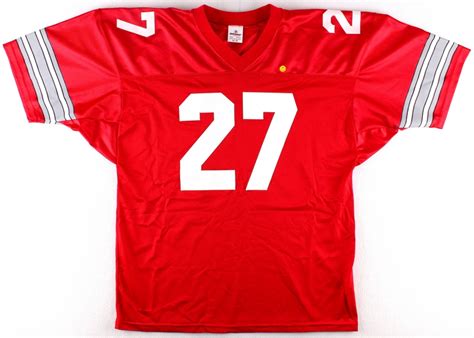 Eddie George Signed Ohio State Jersey (PSA) | Pristine Auction