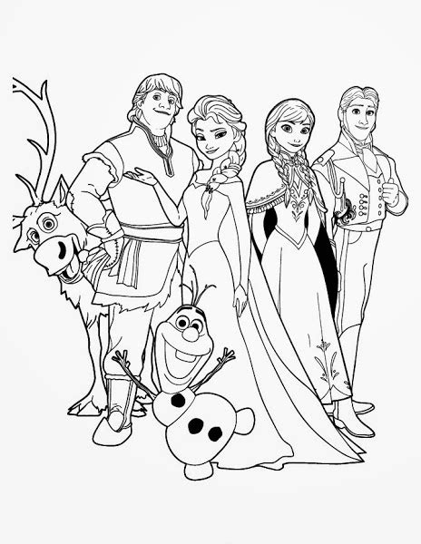 Frozen 2 Characters Printable