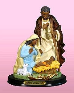 Holy Family: African American Nativity Figurine – The Black Art Depot