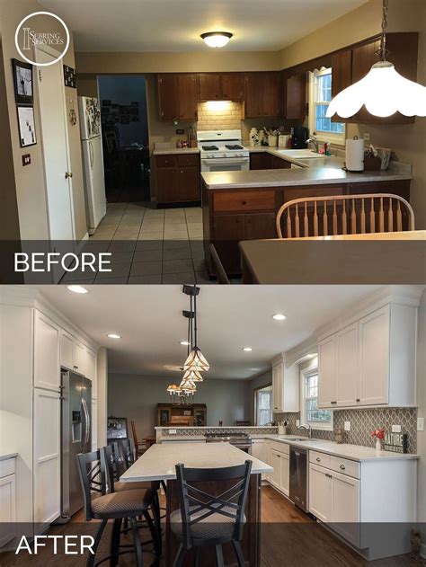 Naperville Kitchen Before & After - Sebring Services #KitchenRemodel | Diy kitchen renovation ...