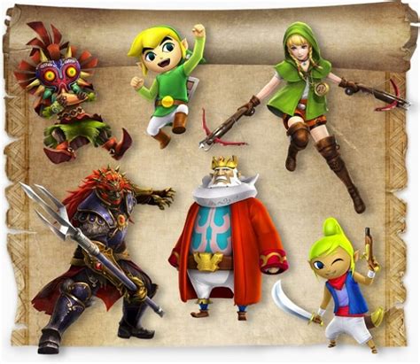 Hyrule Warriors Legends Characters Will Also Be Sold Separately On Wii U - Gameranx