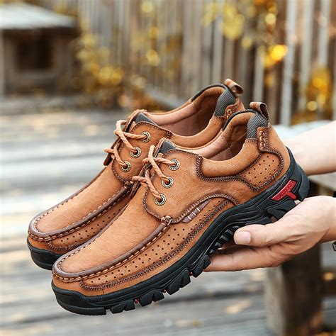 Outdoor Supportive and Comfortable Orthopedic Lace-up Men's Shoes – TANGEEL