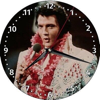Elvis 4, Art MDF Wall Clocks With Print | eBay