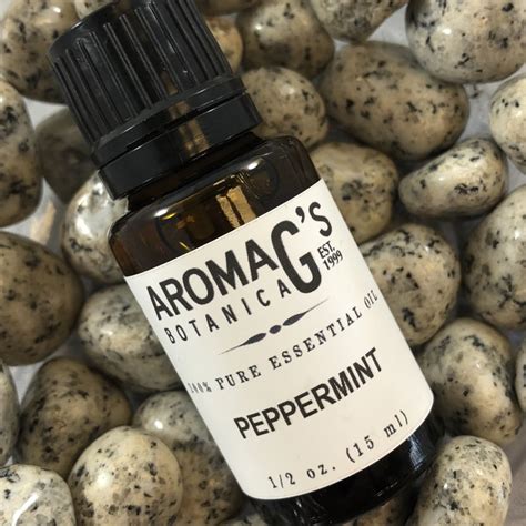 Peppermint essential oil | aromaG's Botanica