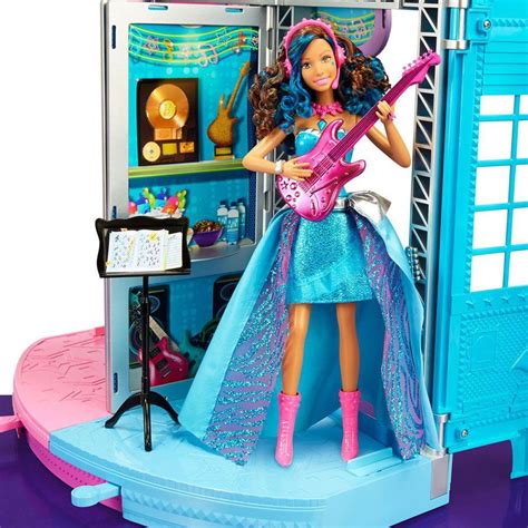 Barbie Rock n Royals Doll Stage Playset Rock Star Princess Erika ...