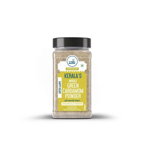 Kerala’s Whole Green Cardamom Powder - Yogik Roots