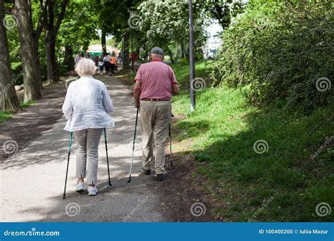 Elderly People Walking Sticks Stock Images - Download 358 Royalty Free ...