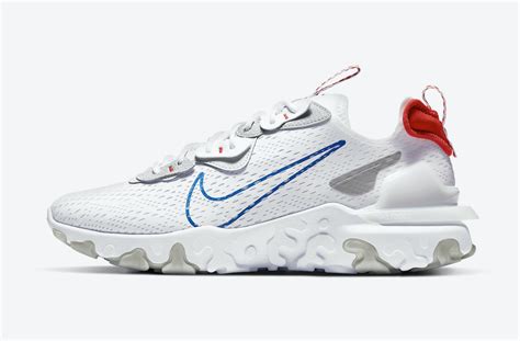 Nike React Vision White Game Royal DJ4597-100 Release Date - SBD