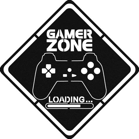 Gamer Zone - Metal Wall Art - 19\ X 19\ / Black in 2021 | Game wallpaper iphone, Gamer quotes ...