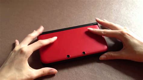 Nintendo 3DS XL - Red & Black - Unboxing - YouTube