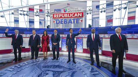 Republican debate live updates and analysis: Candidates go after Biden — and Trump | AP News