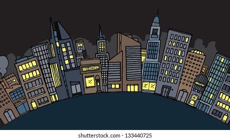 6,596 Cartoon city skyline night Images, Stock Photos & Vectors | Shutterstock