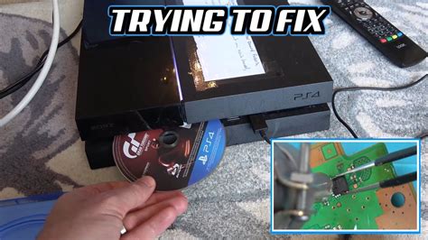 Sony PS4 Disc Drive DEAD & EJECT Button NOT WORKING - Trying to FIX - YouTube