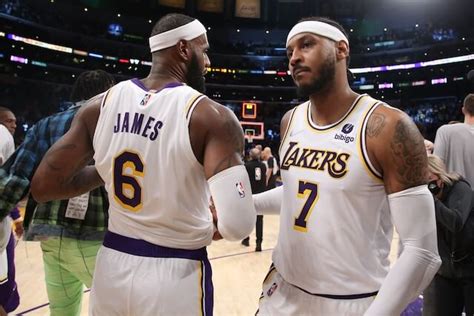 Lakers News: LeBron James Praises Carmelo Anthony After Historic Night