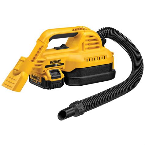 DEWALT Cordless, Handheld Vacuum, 39 cfm Vacuum Air Flow, HEPA Vacuum Filtration Type, 4 lb ...