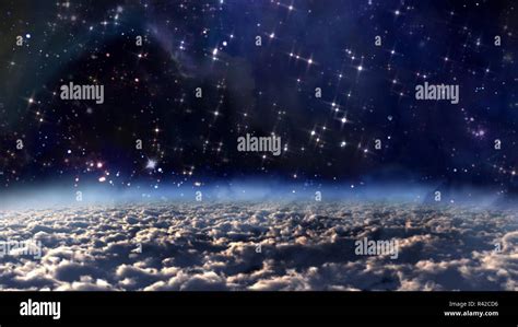 earth starry night star Stock Photo - Alamy