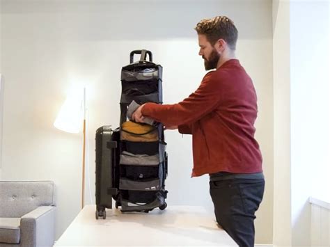 This Carry-On Closet Makes Sure Your Clothes Stay Pressed