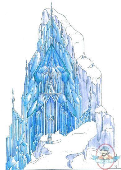 Disney Frozen Village Elsa Ice Palace Figure by Enesco | Man of Action Figures | Frozen castle ...