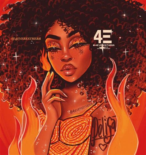 Black Girls Power, Black Magic, Black Love Art, Black Art Painting, Black Artwork, Black Girl ...
