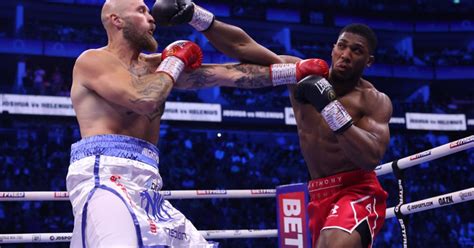 Anthony Joshua vs. Robert Helenius full card results: Joshua knocks out ...