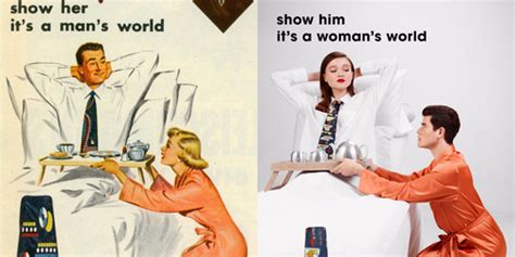 An artist recreated ads from the 1950s with the gender roles reversed - Business Insider