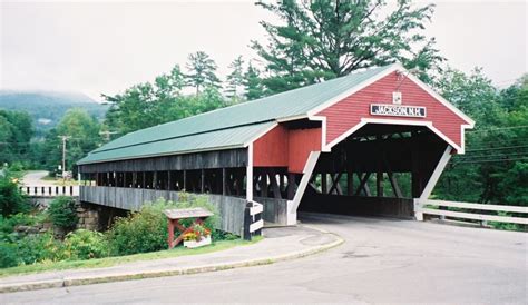 Jackson, NH Covered Bridge | Covered bridges, New hampshire, Historic homes