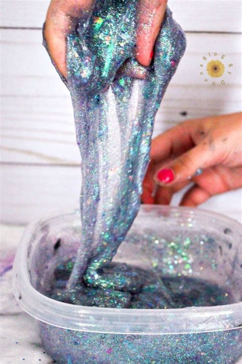 Glitter Slime Recipe for Fun and Relaxation - Blog By Donna