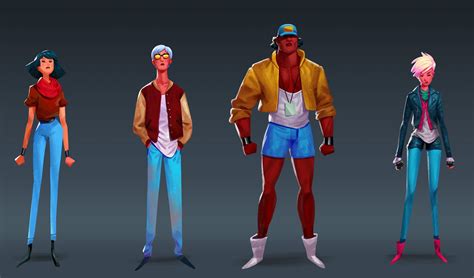 ArtStation - Fighting game characters, Rémi Farjaud | Game character, Fighting games, Character