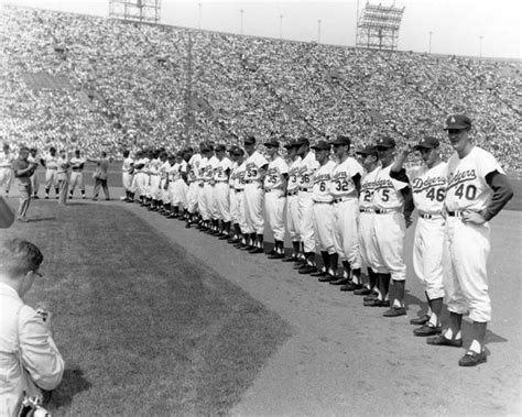 ~ 1958 Lineup | Dodgers, Dodgers history, Los angeles dodgers