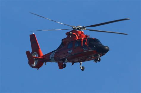 Michigan Exposures: A Dolphin Helicopter Flies By